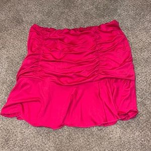 Mini skirt, pink, size medium